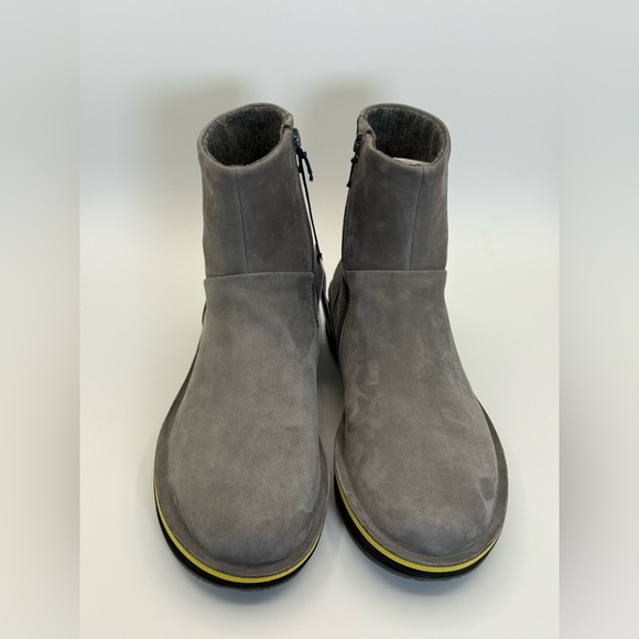 Camper Rolling Michelin Contemporary Gray Suede Ankle Boots Bold Platform SZ 10 - Picture 8 of 17